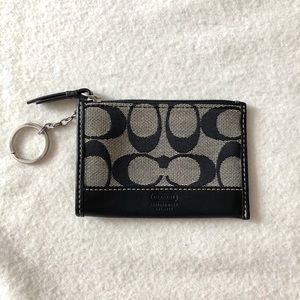 Coach keychain wallet